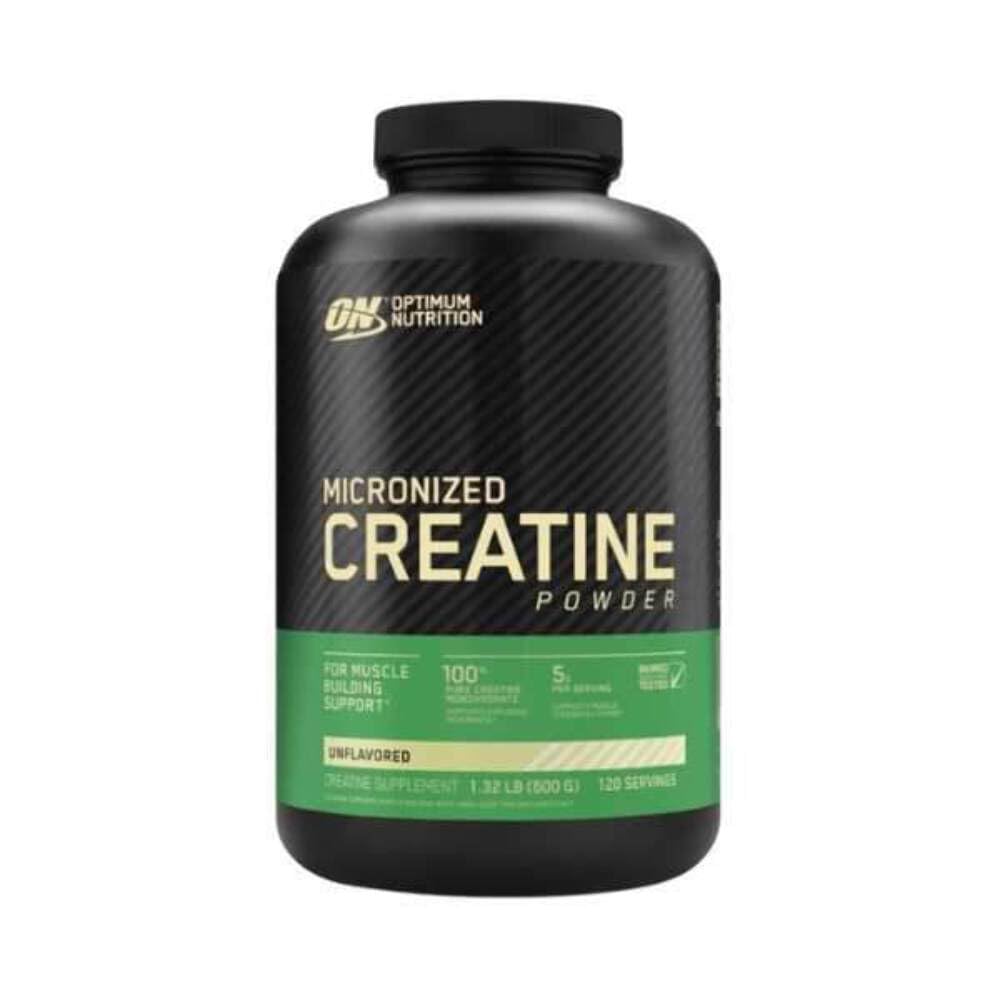 Optimum Nutrition Creatine Powder - 600g | Unflavored | Muscle Strength & Recovery