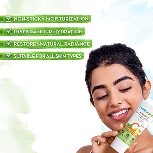 Mamaearth Vitamin C Oil-Free Moisturizer with Gotu Kola for Skin Illumination - 80ml