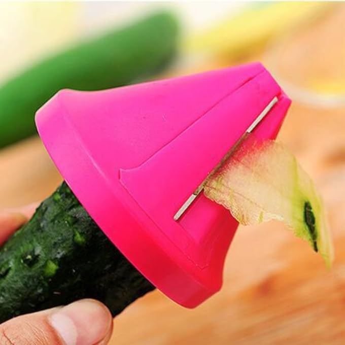 Green Compact Rotary Food Grater - Funnel Shaped