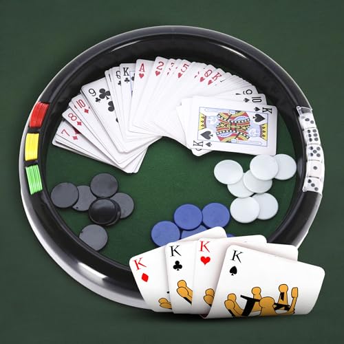 Polypropylene Round Casino Game Table (41.5 x 41.5 x 24 cm)