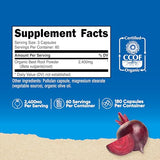 Nutricost Beet Root 2400mg, 180 Capsules - CCOF Certified Organic Superfood, 60 Servings