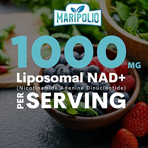 Liposomal NAD+ Supplement 1000mg: Max Absorption for Energy, DNA Repair & Anti-Aging