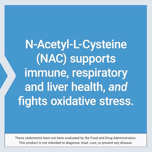 N-Acetyl-L-Cysteine (NAC) 600 mg - Antioxidant Support (60 Veggie Caps)