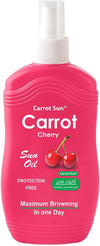 Carrot Sun Cherry Kiss Tanning Accelerator Spray for Golden Tan 200ml