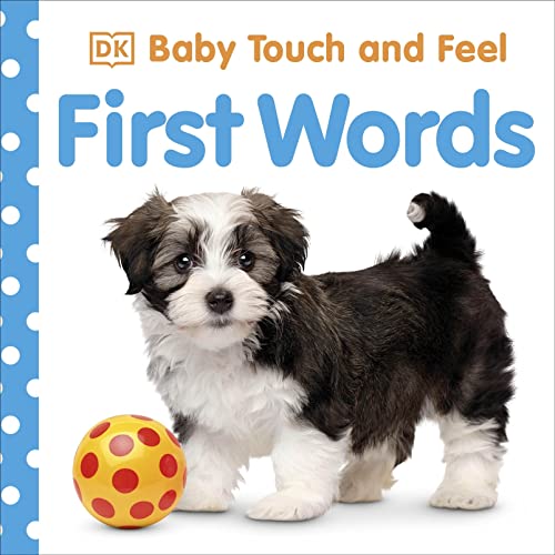 Baby Touch and Feel First Words Book - Interactive Learning for Toddlers
