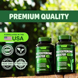Testosterone Booster Supplement for Men - Male Enhancing Test Boost - Ashwagandha, L-Arginine, Tongkat Ali, Tribulus + More - Workout, Build...