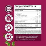 Apple Cider Vinegar Gummies for Weight Loss - Cleanse & Detox Gummies for Gut Health, Bloating & Energy Support - ACV Chews with B12 Vitamin, B6 & Pomegranate for Better Metabolism - 60 Count