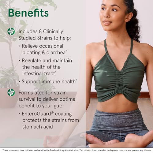 Jarrow Formulas Probiotics: 10 Billion CFU for Gut Health (120 Veggie Capsules)