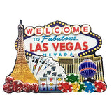 MUYU Magnet 3D Las Vegas Casino Souvenir Fridge Magnet