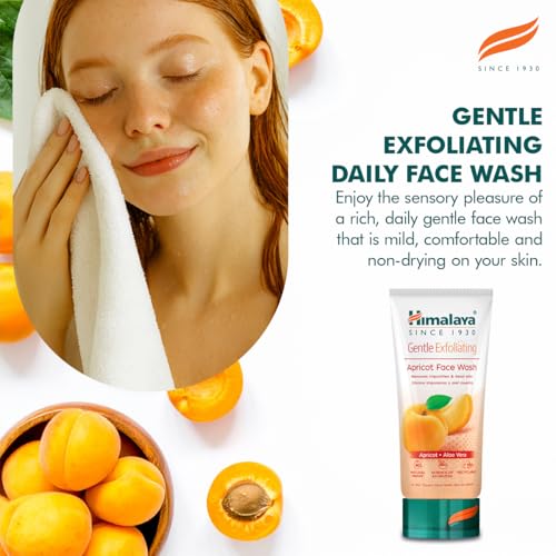 Himalaya Herbals Gentle Exfoliating Daily Face Wash 150ml | Natural Cleanser for Smooth Skin