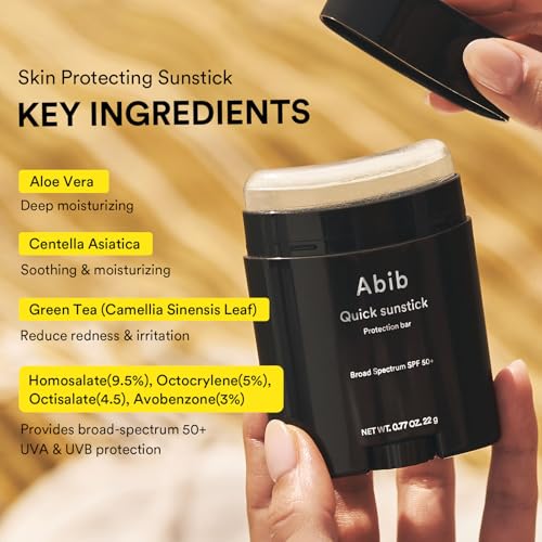 Abib SunStick Quick Defense SPF 50+ Sunscreen for Outdoor and Everyday Use