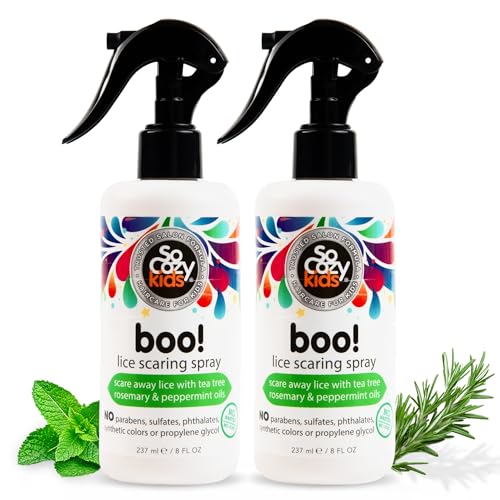 Kids Lice Scare Spray - Tea Tree Rosemary Peppermint, 8 fl oz