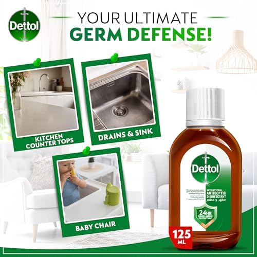 Dettol Antiseptic Disinfectant Liquid (125ml) - Travel Size