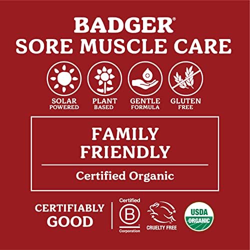 Badger Ginger Arnica & Cayenne Massage Oil - Deep Tissue Relief