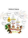 100% Pure Argan Oil Moisturizing 118ml Nourishing Hair Care Oil Pack of 3
