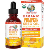 MaryRuth's Pumpkin Seed Oil Liquid Drops - USDA Organic for Hair, Skin & Urinary Health - 1 Fl Oz