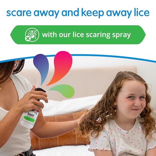 SoCozy Boo! Lice Scaring Spray for Kids Hair - No Parabens or Sulfates