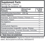 Kirkman Enzym-Complete/DPP-IV with Isogest - Advanced Digestive Enzyme Blend for Optimal Gut Health
