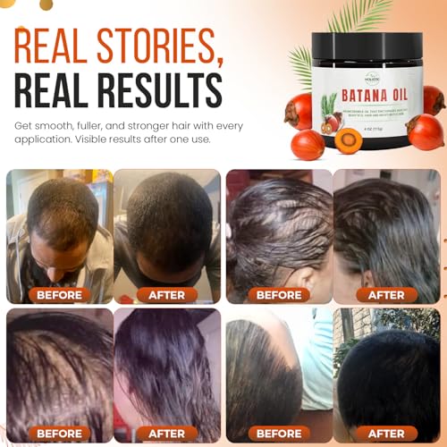 100% Pure Honduran Batana Oil (4oz / 113g) - Natural Hair Growth & Repair