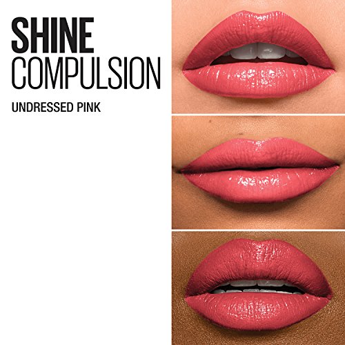 Maybelline Color Sensational Shine Compulsion Lipstick - Undressed Pink