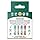 Badger Organic Classic Lip Balm - 4-Pack Value Set