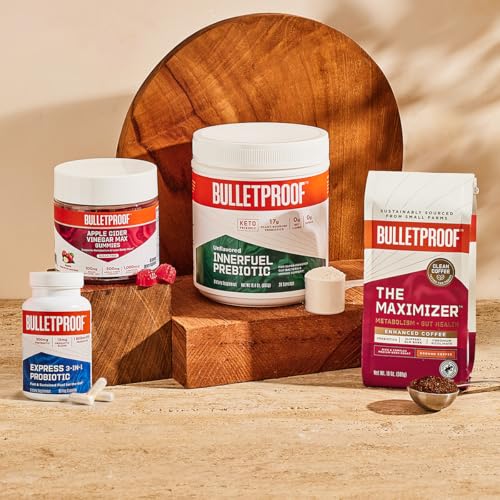 Bulletproof Express 3-in-1 Probiotic for Fast & Sustained Gut Health (90 Count)