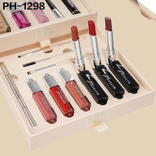 My Dream Luxury Makeup Set - Complete Cosmetic Kit with Eyeshadow, Lipstick & Corrector