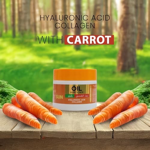 Alvanso Carrot Sun Oil with Hyaluronic Acid & Collagen (100ml)
