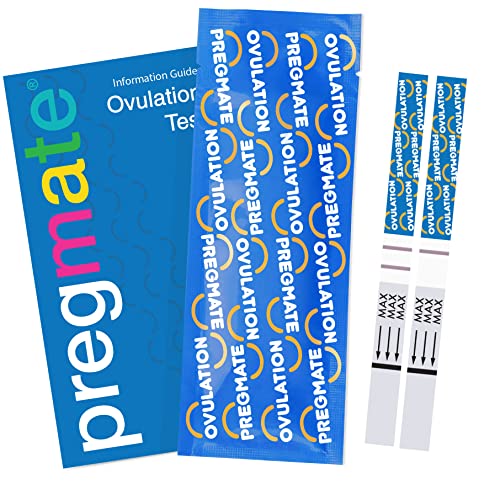 Pregmate 50 Count Ovulation Test Strips LH Predictor Kit