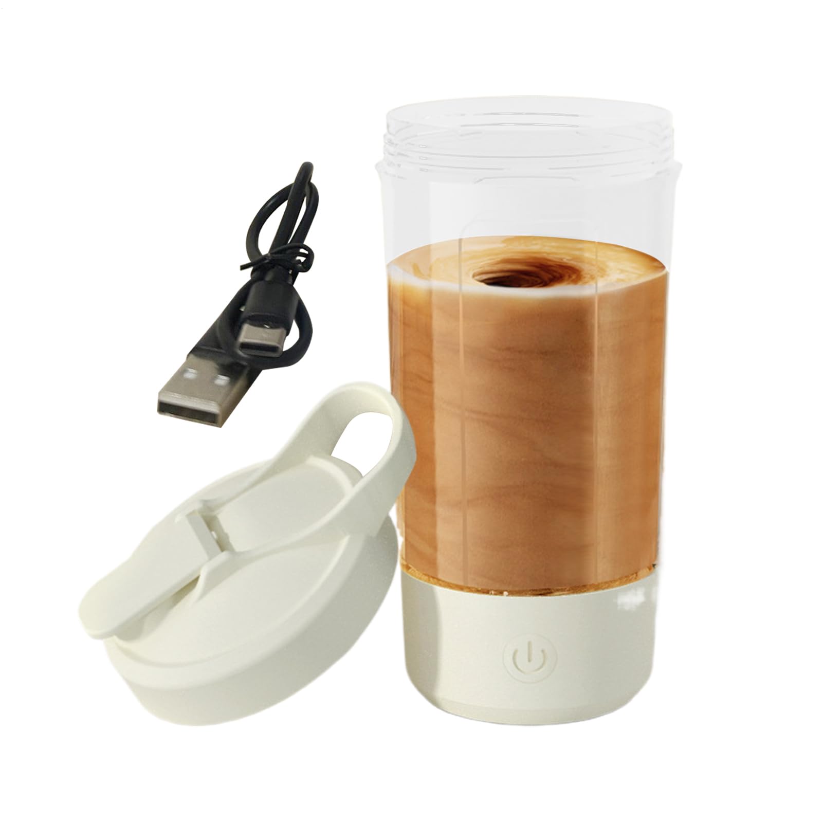 Rechargeable Powder Blender Shaker Cup | 450ml Portable Cocktail Mixer (Studio Trek)