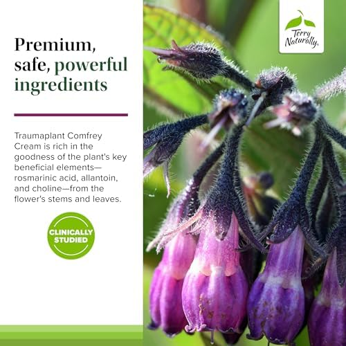 Terry Naturally Traumaplant Comfrey Cream: Soothing Topical Relief (100g)