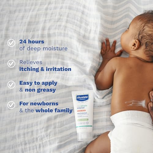 Mustela Eczema Relief Cream Stelatopia Intense Fragrance-Free Moisturizing Body Lotion