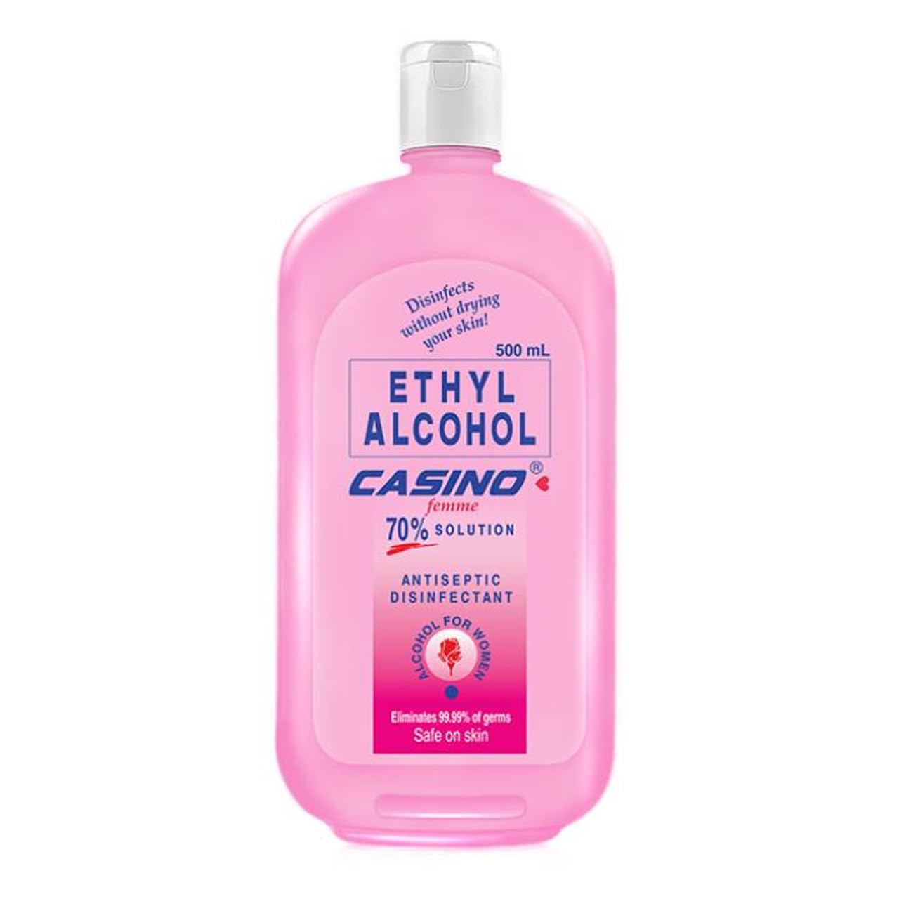 CASINO Ethyl Alcohol Femme – 500ml Perfumed Alcohol for Women