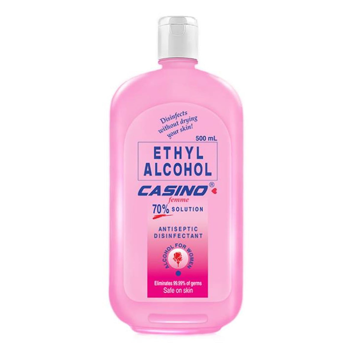 CASINO Ethyl Alcohol Femme – 500ml Perfumed Alcohol for Women