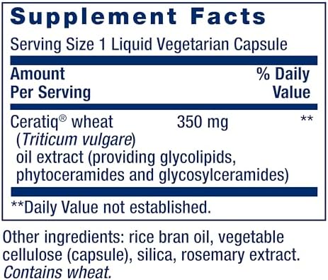 Life Extension, Skin Restoring Ceramides, 30 Liquid Vegetarian Capsules