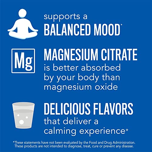 Natural Vitality Calm Magnesium Citrate Supplement - Anti-Stress Drink Mix - Gluten Free Vegan Non-GMO Orange 8 oz