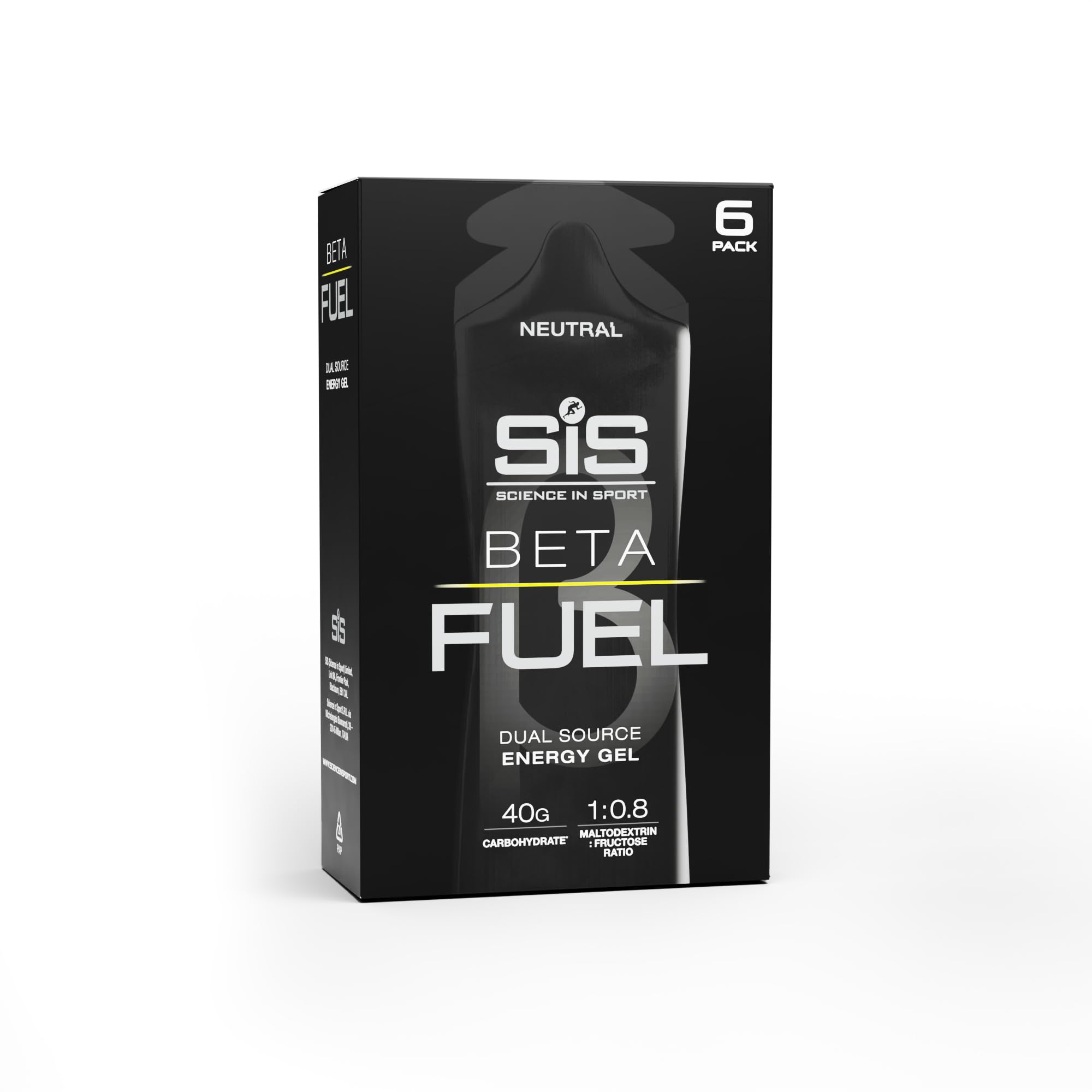 SiS Beta Fuel High Energy Carbohydrate Gel - 6 x 60ml