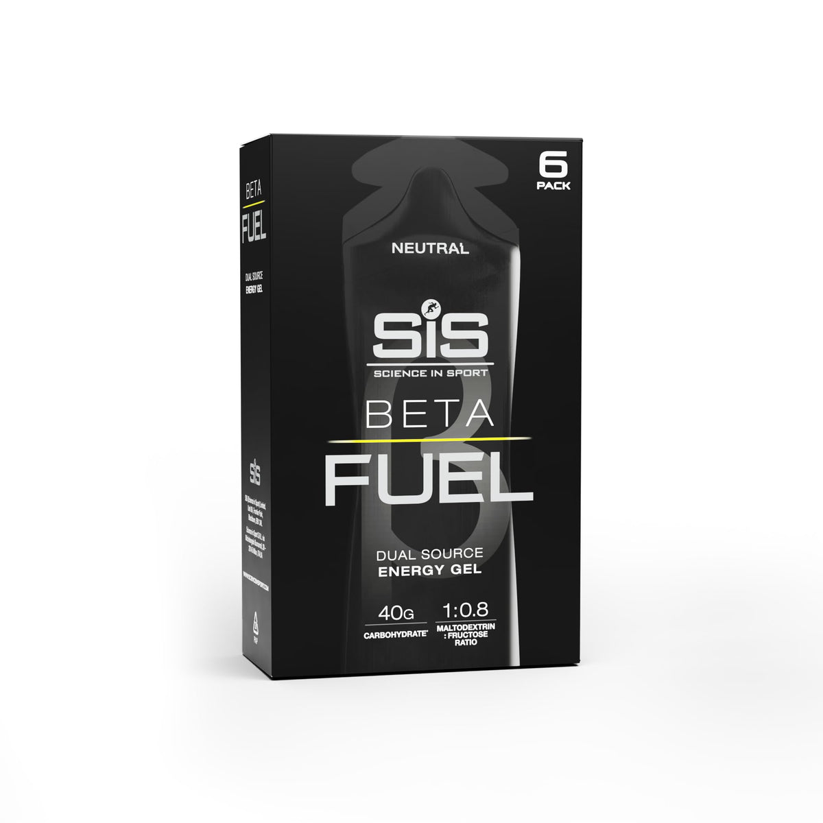 SiS Beta Fuel High Energy Carbohydrate Gel - 6 x 60ml