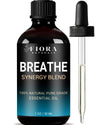 Fiora Naturals Breathe Essential Oil Blend - Respiratory Support & Vitality (30ml)