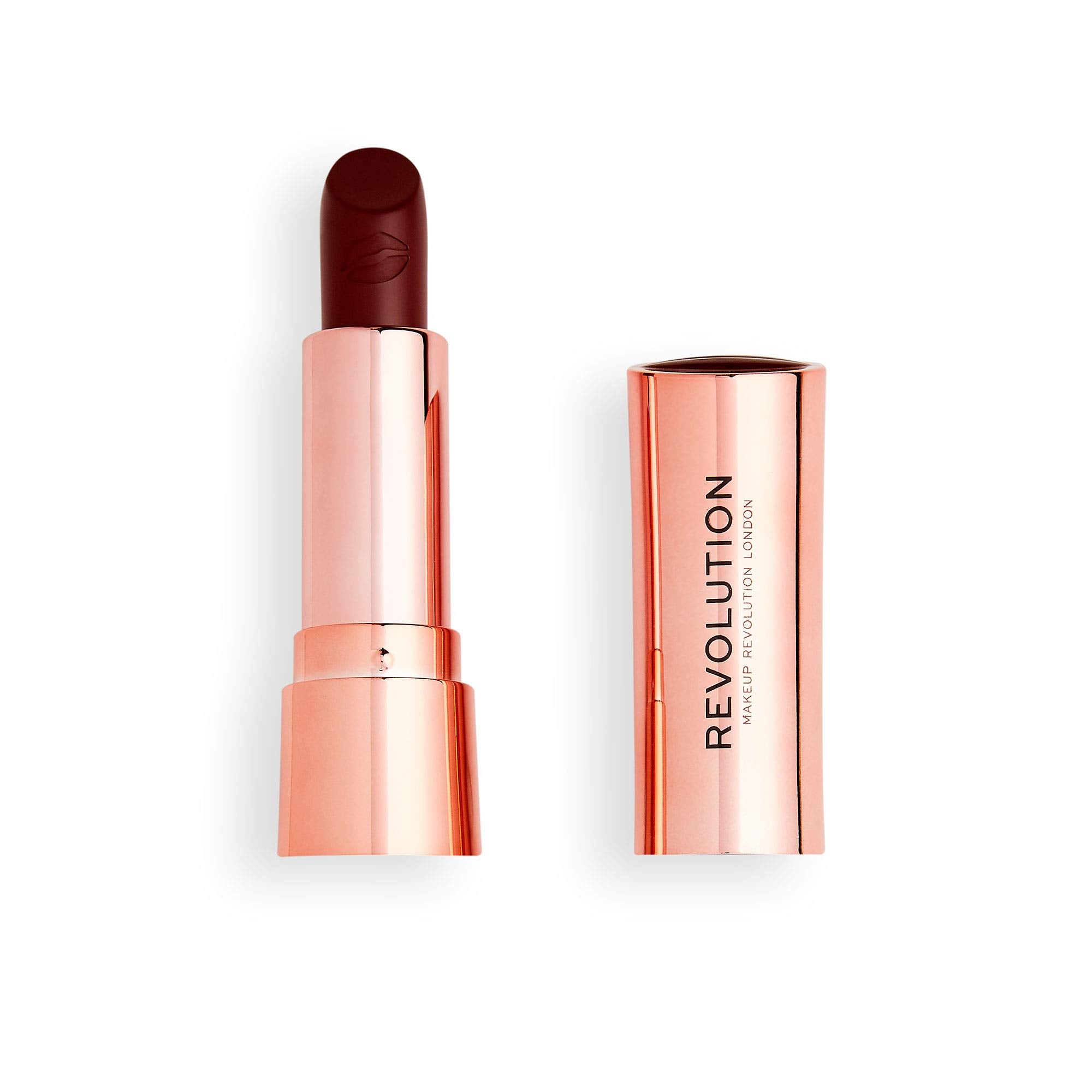 Revolution Beauty London Ageless Satin Lipstick, Vampire, 3.5g