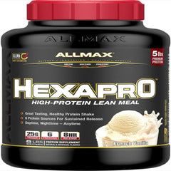 ALLMAX, Hexapro™, High-Protein Lean Meal, French Vanilla, 5 lbs (2.27 kg)