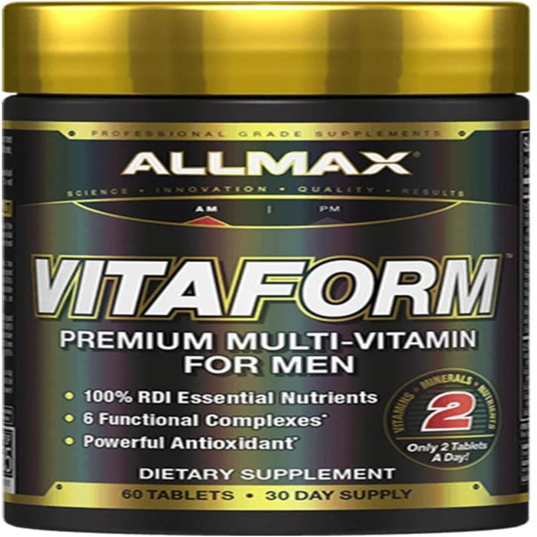 ALLMAX Nutrition - فيتافورم - فيتامينات متعددة للرجال، 60 قرصًا 