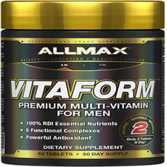 ALLMAX Nutrition - فيتافورم - فيتامينات متعددة للرجال، 60 قرصًا 