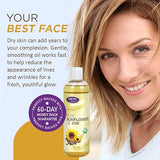 Life-flo Organic Sunflower Oil: Moisturizing & Massage Oil for Skin & Body