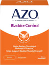 AZO Bladder Control for Urgency & Frequency, Go-Less, 72 Capsules