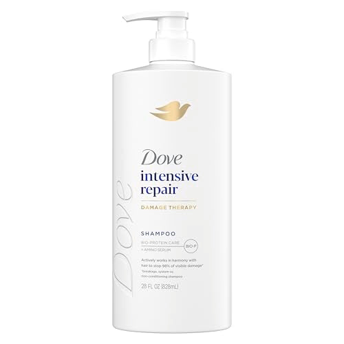 Dove Intensive Repair Shampoo - 28 fl oz | Bio-Protein & Amino Serum for Damaged Hair