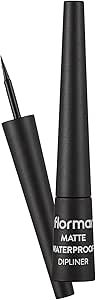 Flormar Matte Waterproof Dipliner Black - Intense Black, All-Day Wear