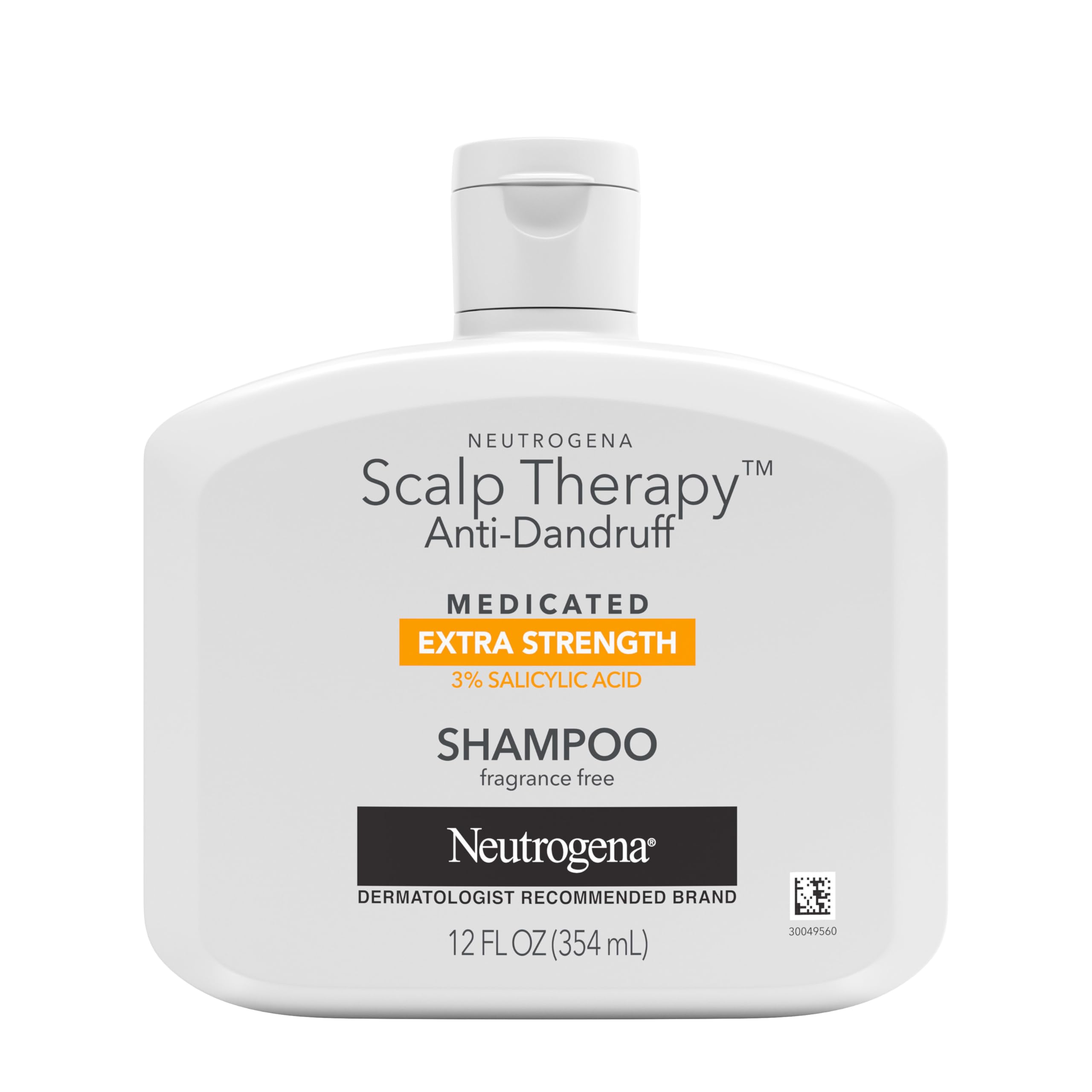 Neutrogena Scalp Therapy Anti-Dandruff Shampoo - Extra Strength Medicated Shampoo - 12oz