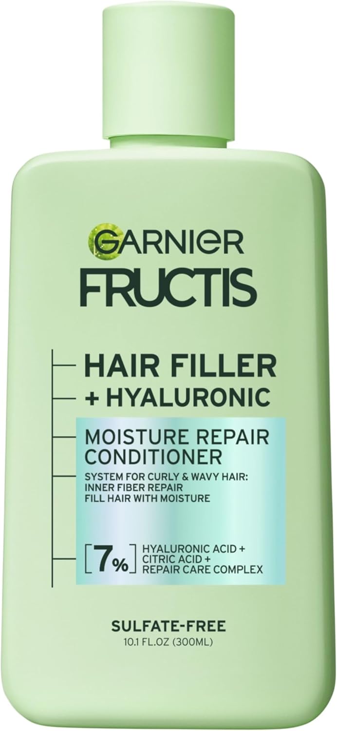 Garnier Fructis Hair Filler Conditioner: Repair, Moisture for Curls
