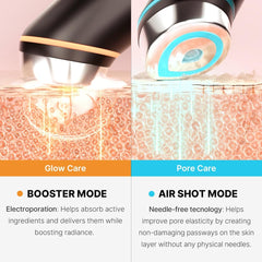 Medicube Age-R Booster Pro | جهاز توهج الزجاج الحقيقي 6 في 1 | بشرة زجاجية مع امتصاص معزز وإشراق ومرونة وعناية بالمسام | جهاز مضاد للتجاعيد بتقنية LED | العناية بالبشرة الكورية 